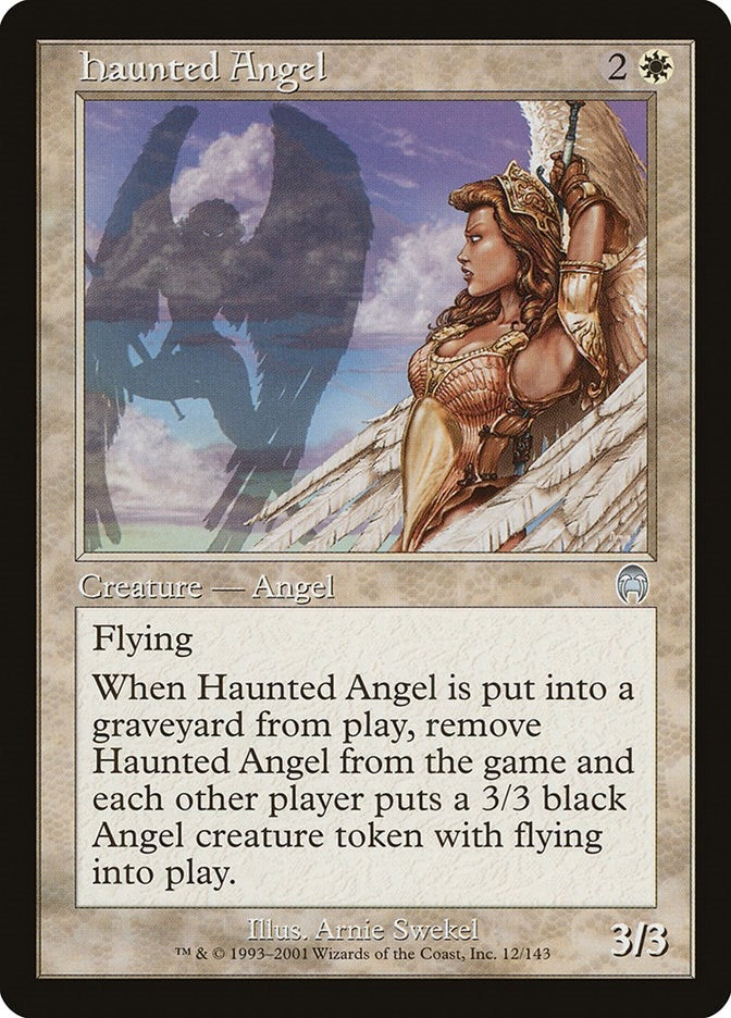 Haunted Angel (12) [APC] - MTG Single
