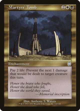 Martyrs’ Tomb (110) [APC] - MTG Single