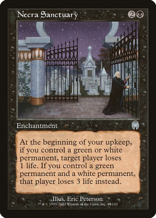 Necra Sanctuary (45) [APC] - MTG Single