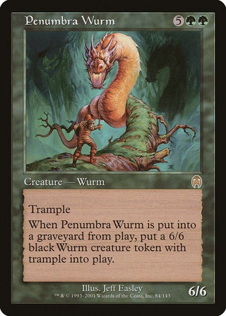 Penumbra Wurm (84) [APC] - MTG Single