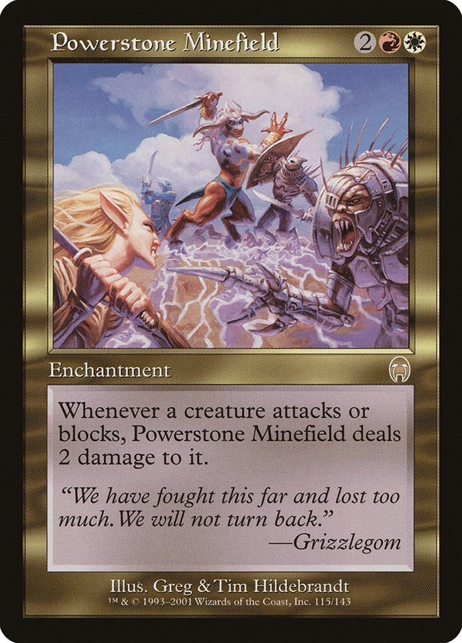 Powerstone Minefield (115) [APC] - MTG Single