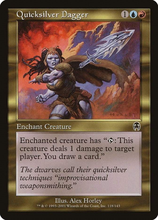 Quicksilver Dagger (118) [APC] - MTG Single