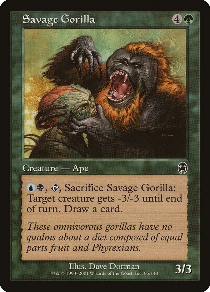 Savage Gorilla (85) [APC] - MTG Single