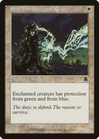 Shield of Duty and Reason (16) [APC] - MTG Single