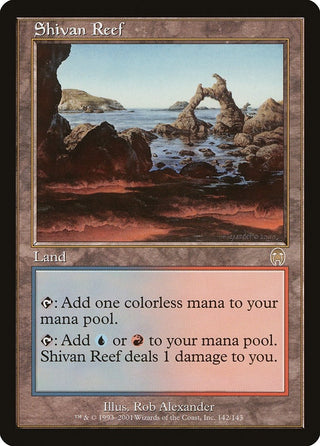 Shivan Reef (142) [APC] - MTG Single