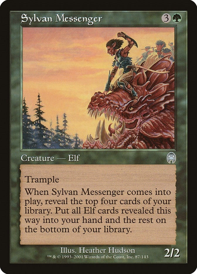 Sylvan Messenger (87) [APC] - MTG Single