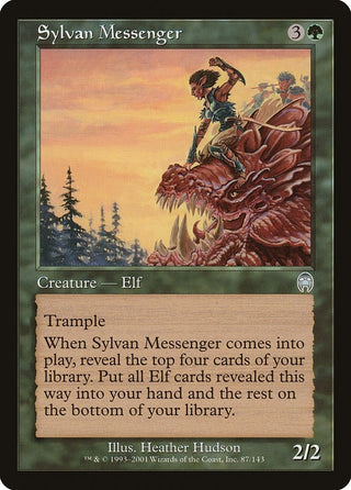 Sylvan Messenger (87) [APC] - MTG Single