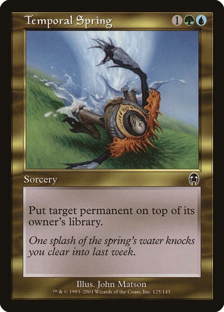 Temporal Spring (125) [APC] - MTG Single