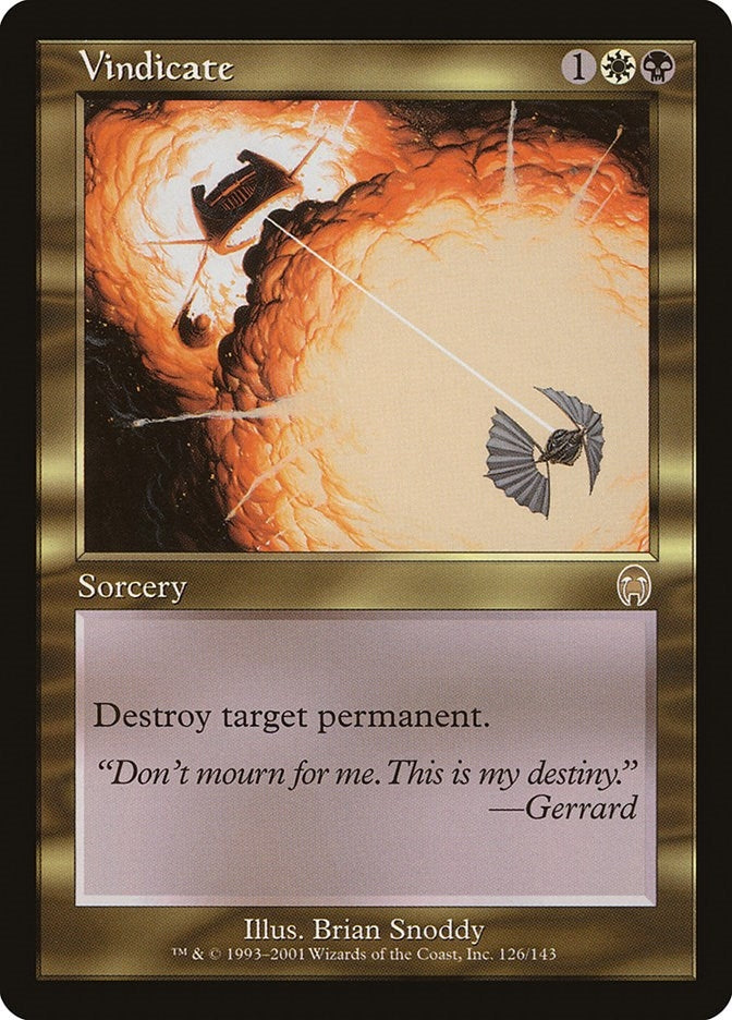 Vindicate (126) [APC] - MTG Single