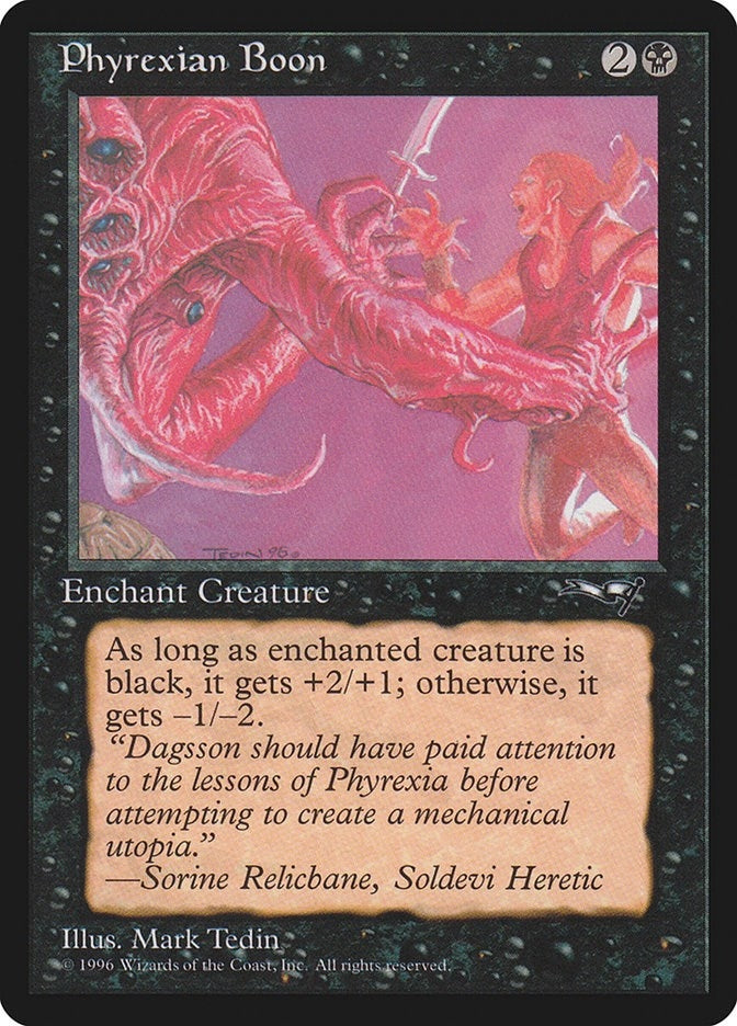 Phyrexian Boon (Man Held Aloft) (23) [ALL] - MTG Single