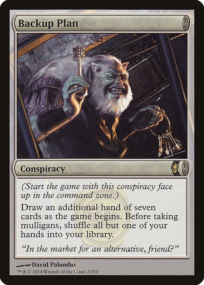 Backup Plan (2) [CNS] - MTG Single