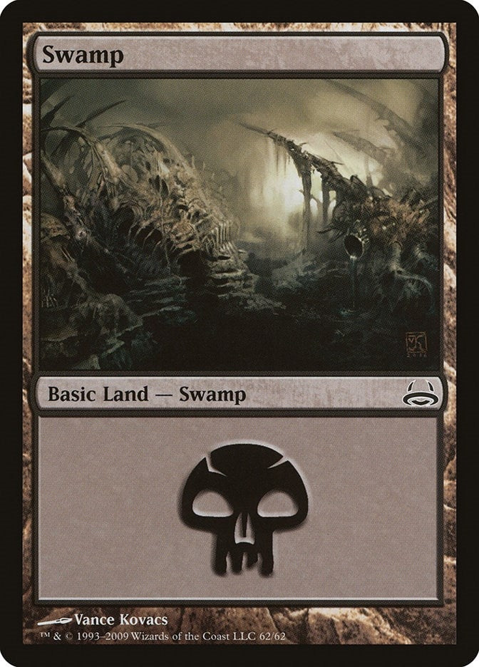 Swamp (62) (62) [DDC] - MTG Single