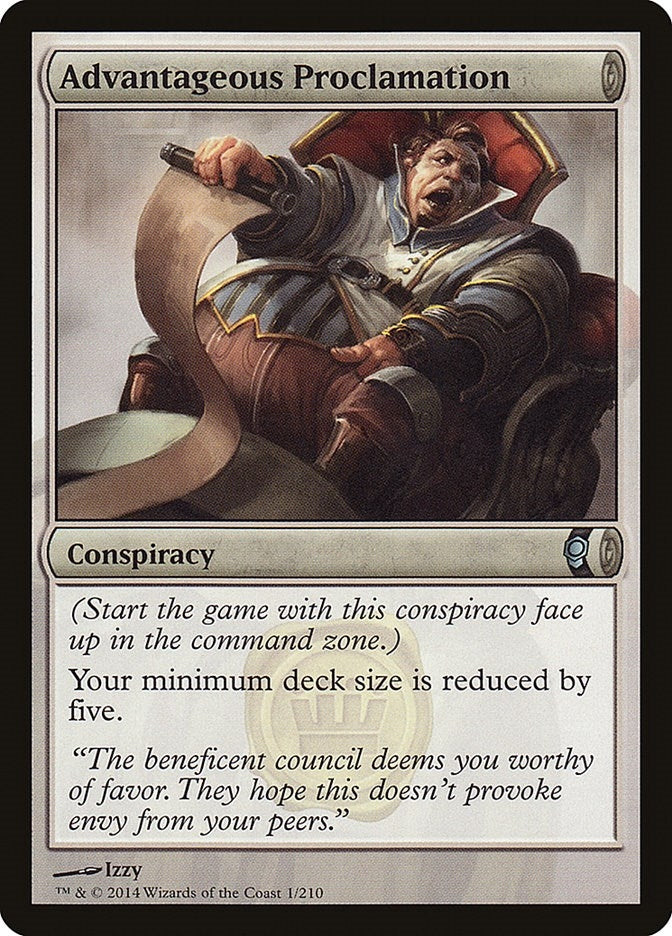 Advantageous Proclamation (1) [CNS] - MTG Single