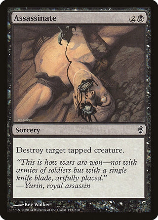 Assassinate (113) [CNS] - MTG Single