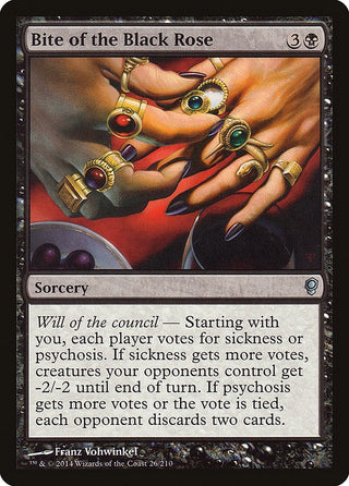 Bite of the Black Rose (26) [CNS] - MTG Single