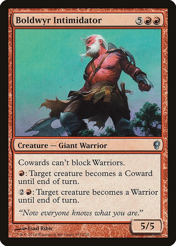 Boldwyr Intimidator (137) [CNS] - MTG Single