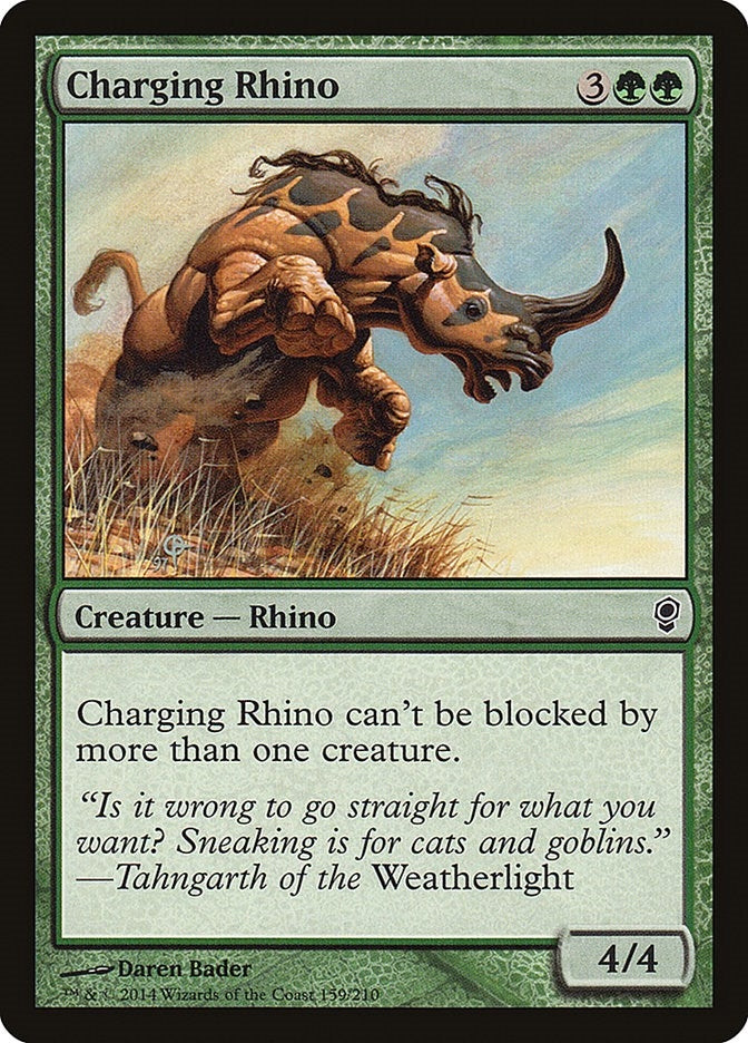 Charging Rhino (159) [CNS] - MTG Single