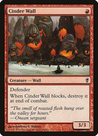 Cinder Wall (140) [CNS] - MTG Single