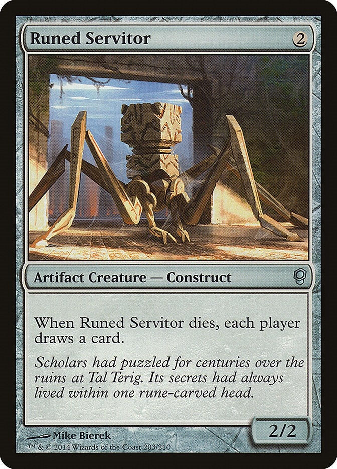 Runed Servitor (203) [CNS] - MTG Single