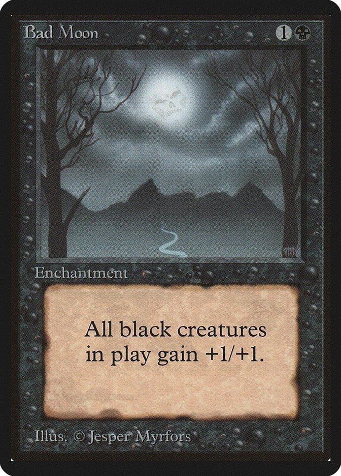 Bad Moon [LEB] - MTG Single