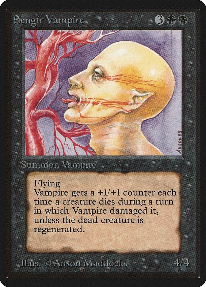Sengir Vampire [LEB] - MTG Single