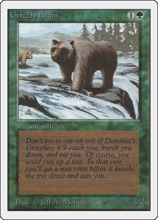 Grizzly Bears [2ED] - MTG Single