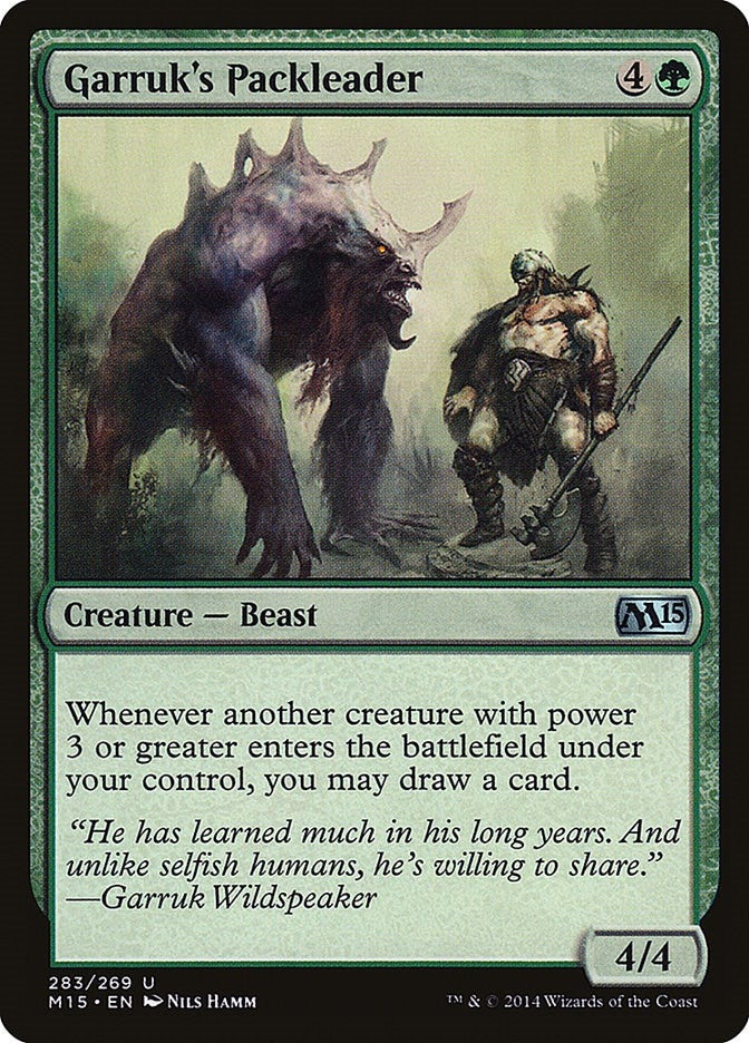Garruk’s Packleader (283) [M15] - MTG Single