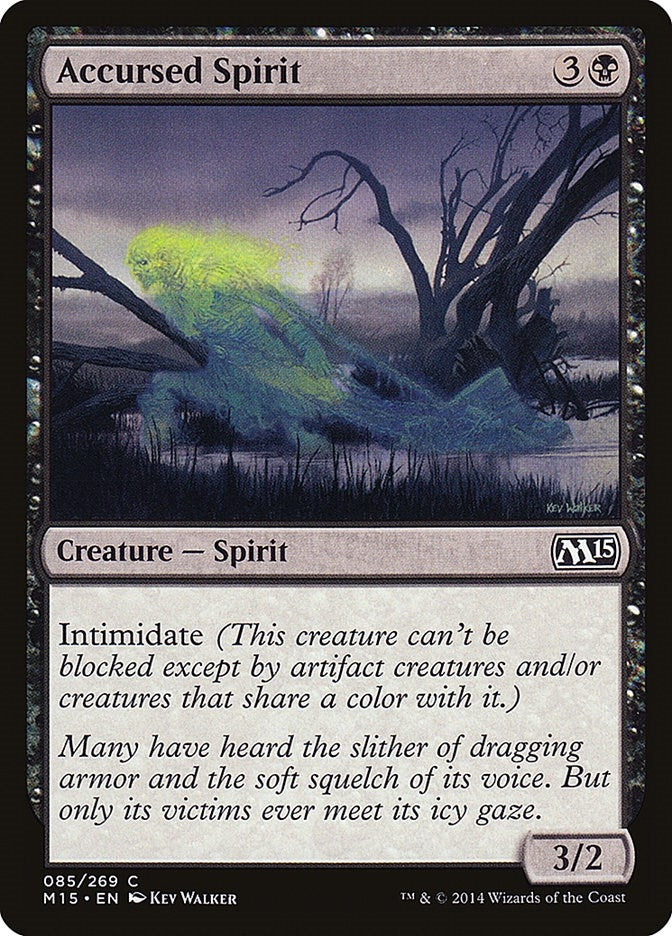 Accursed Spirit (85) [M15] - MTG Single