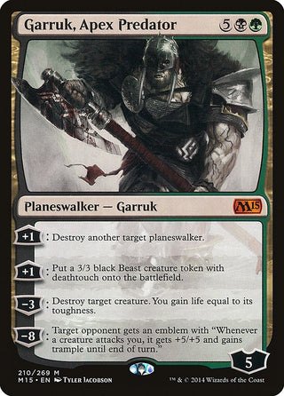 Garruk Apex Predator (210) [M15] - MTG Single