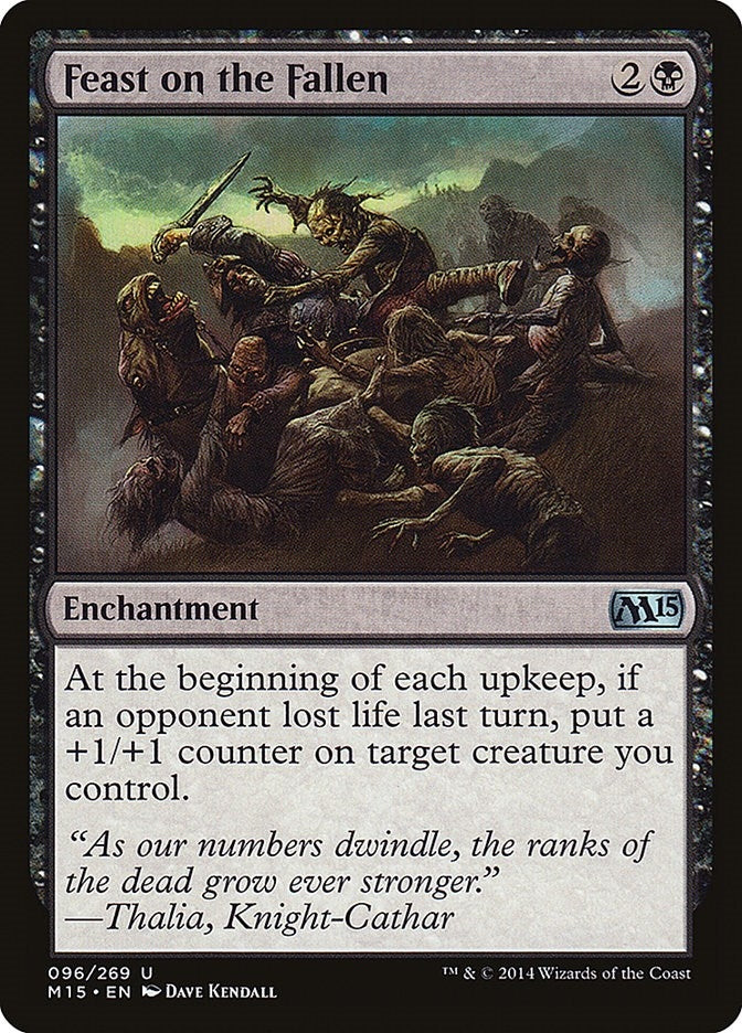 Feast on the Fallen (96) [M15] - MTG Single