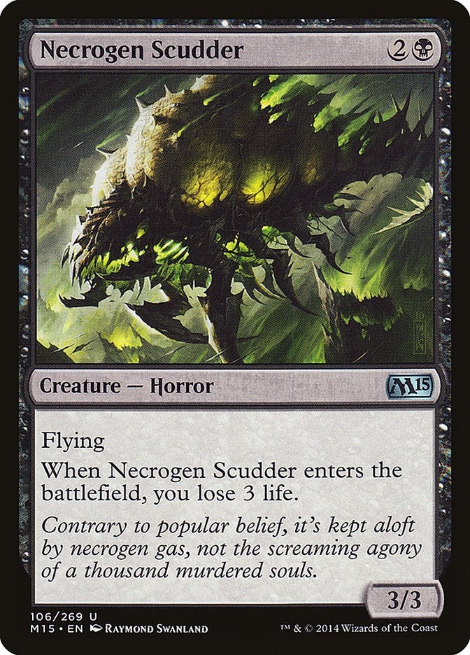 Necrogen Scudder (106) [M15] - MTG Single