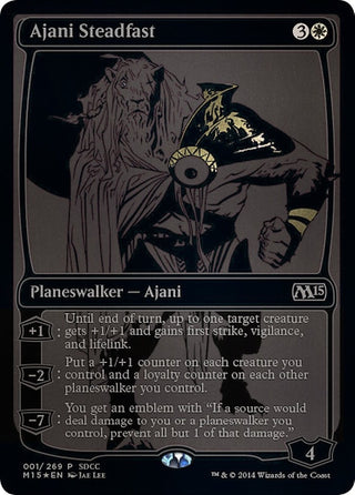 Ajani Steadfast (SDCC 2014 Exclusive) (1) [MEDIA] - MTG Single