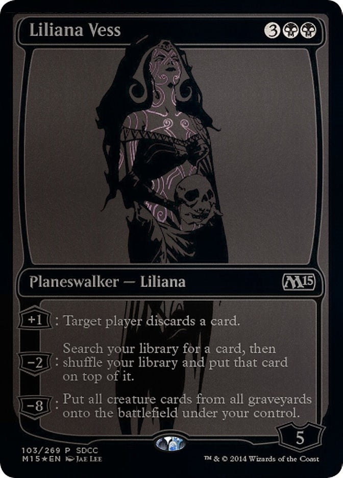 Liliana Vess (SDCC 2014 Exclusive) (103) [MEDIA] - MTG Single