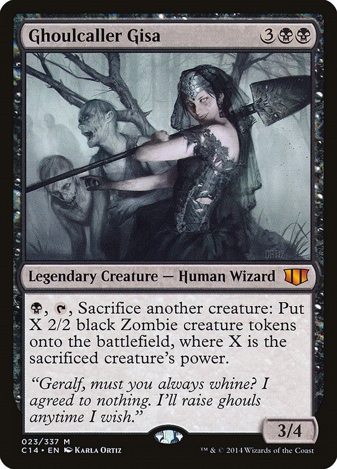 Ghoulcaller Gisa (23) [C14] - MTG Single