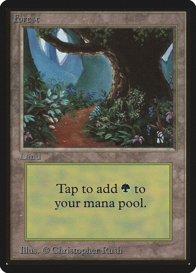 Forest (B) [LEB] - MTG Single