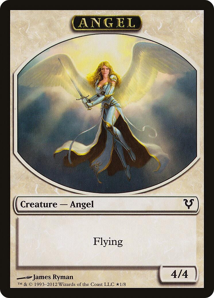 Image for Angel // Demon Double-Sided Token (1 // 5) (Avacyn Restored) - Magic: The Gathering