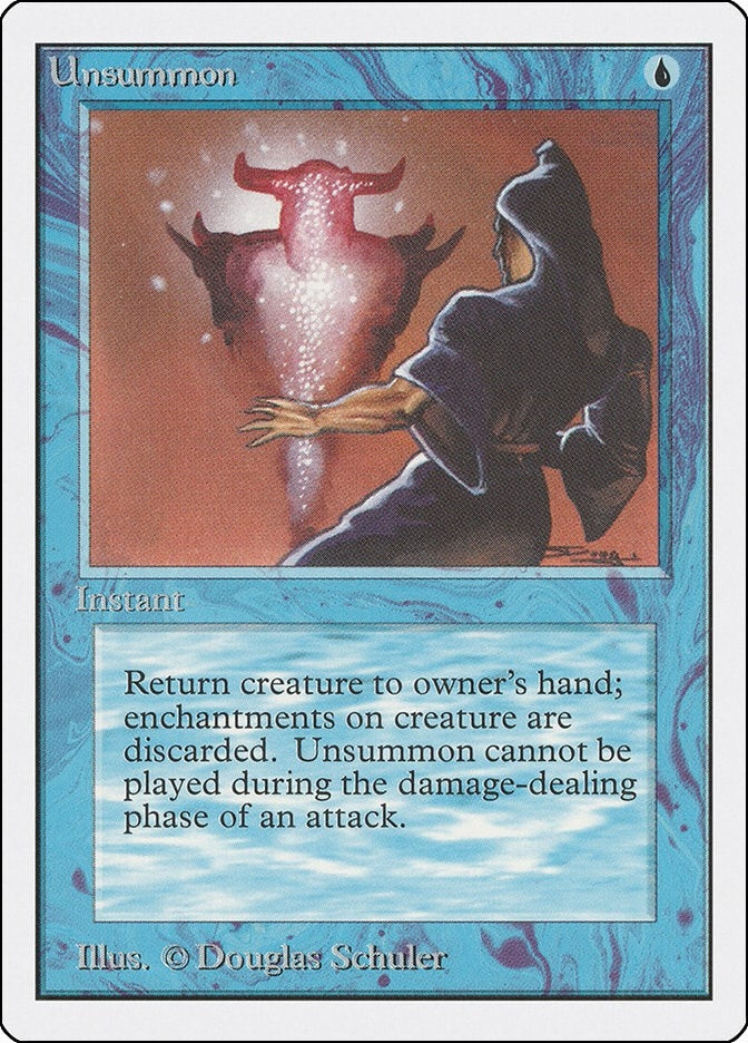 Unsummon [2ED] - MTG Single