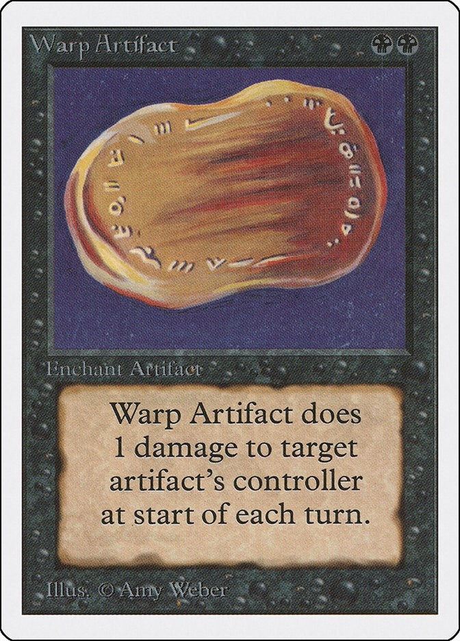 Warp Artifact [2ED] - MTG Single