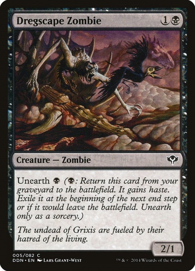 Dregscape Zombie (5) [DDN] - MTG Single