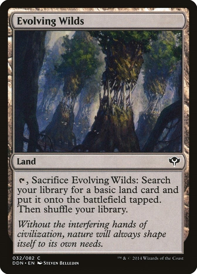 Evolving Wilds (32) [DDN] - MTG Single