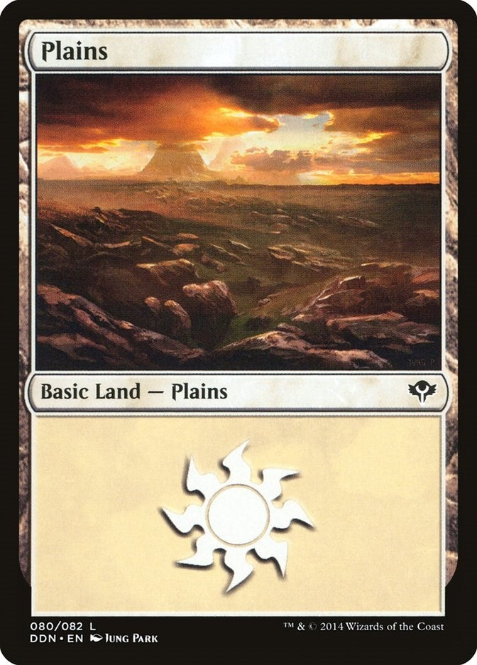 Plains (080) (80) [DDN] - MTG Single