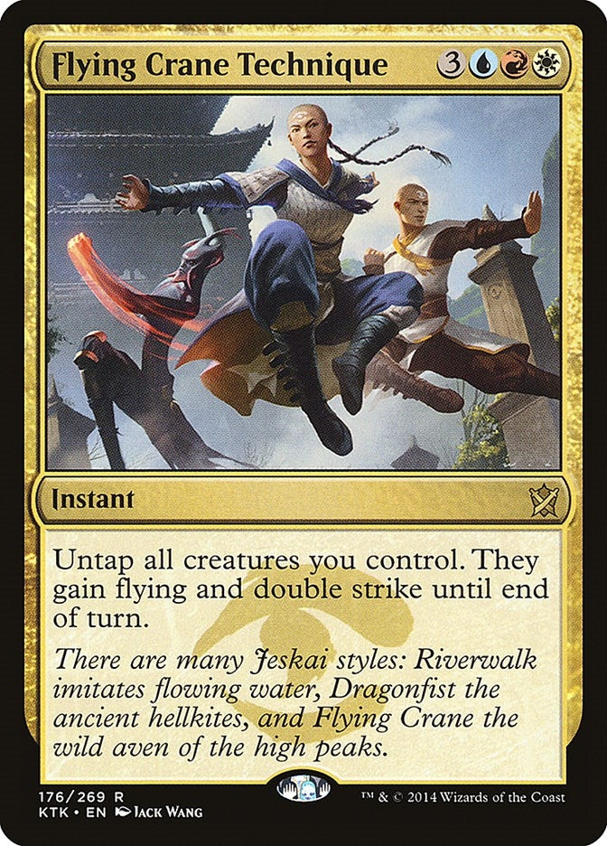 Flying Crane Technique (176) [KTK] - MTG Single