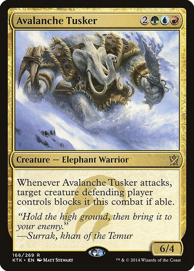 Avalanche Tusker (166) [KTK] - MTG Single