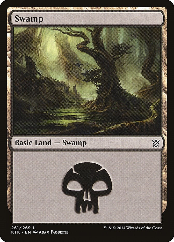 Swamp (261) (261) [KTK] - MTG Single
