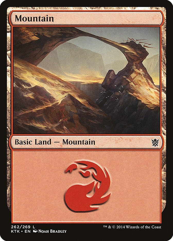 Mountain (262) (262) [KTK] - MTG Single