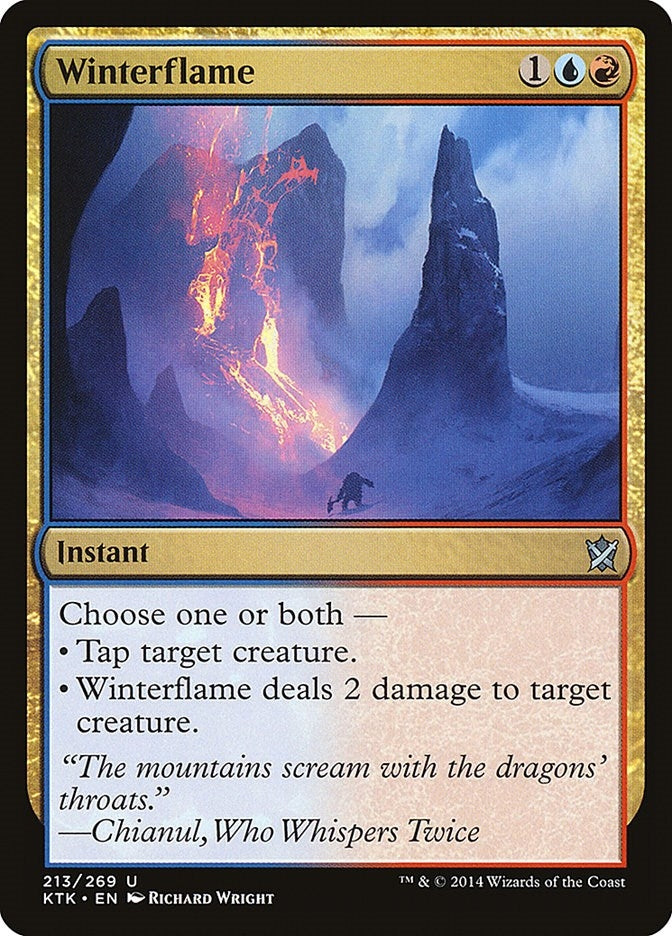 Winterflame (213) [KTK] - MTG Single