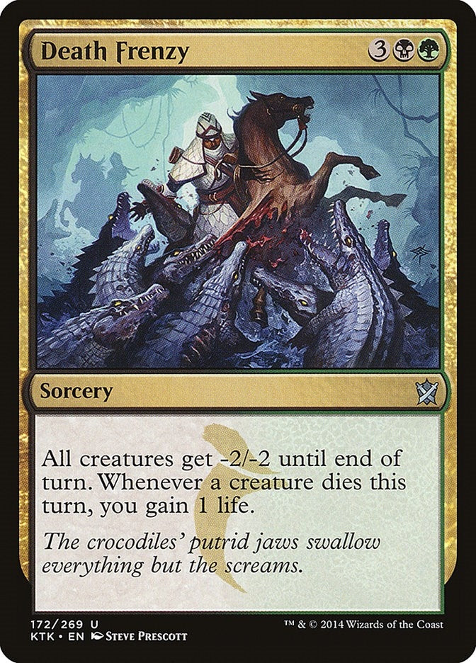 Death Frenzy (172) [KTK] - MTG Single