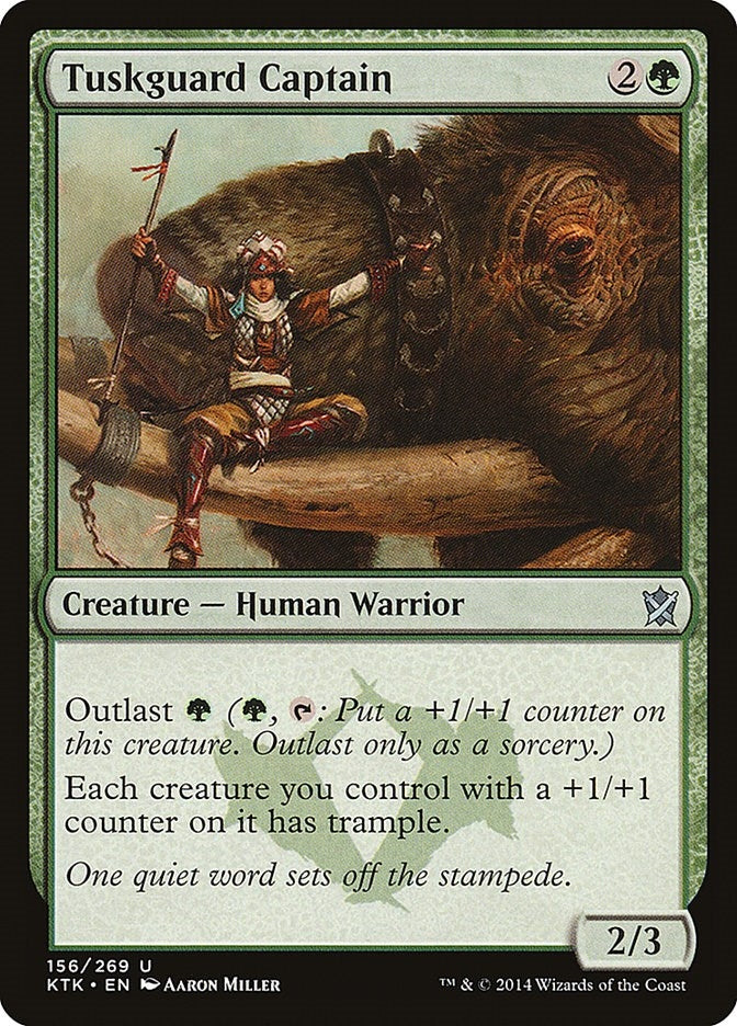 Tuskguard Captain (156) [KTK] - MTG Single