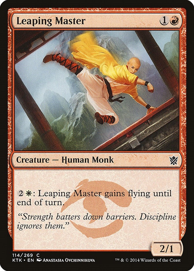 Leaping Master (114) [KTK] - MTG Single
