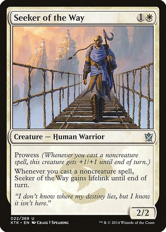 Seeker of the Way (22) [KTK] - MTG Single